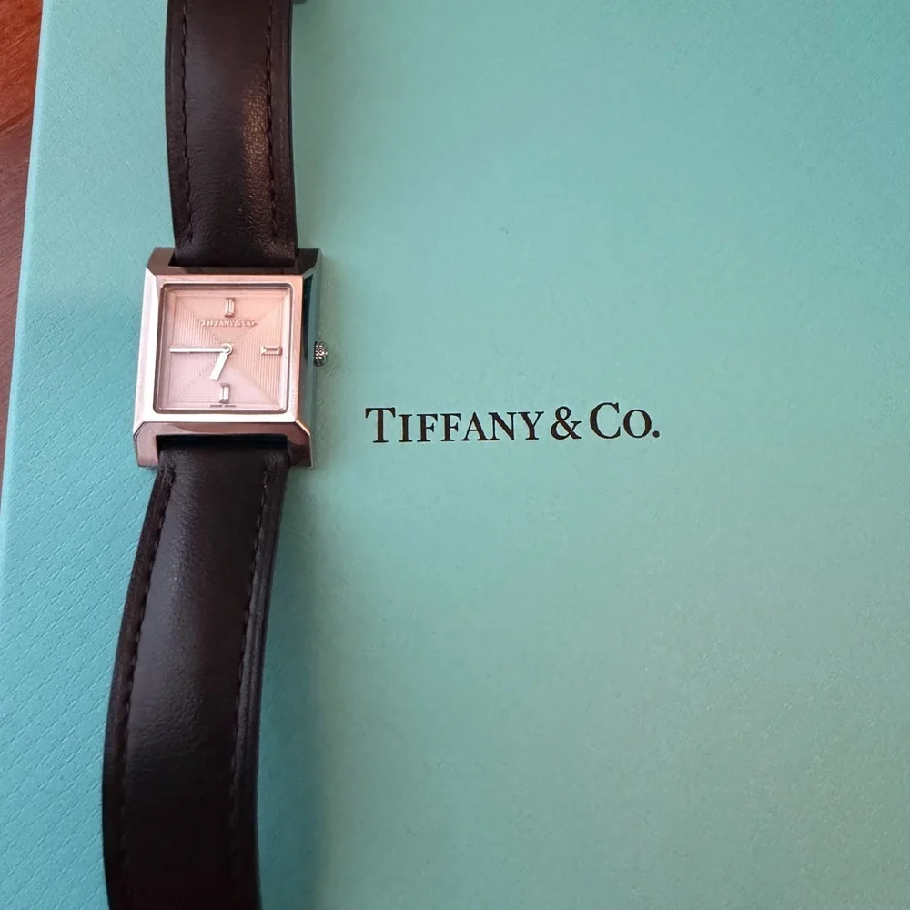 Tiffany & Co. 1837 Makers watch stainless steel with diamond and rose gold